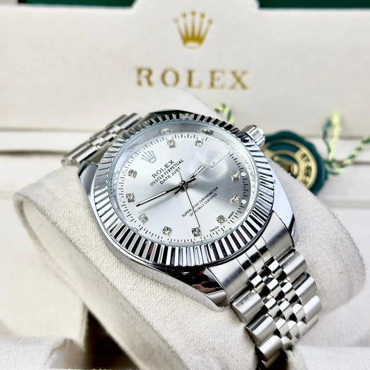ROLEX NEW EDITION DATEJUST PRESIDENCIAL PLATEADO - IMPERIAL CLASSIC OYSTER