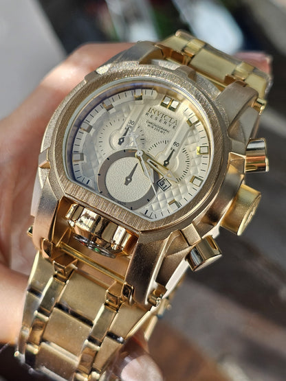RELOJ INVICTA ZEUS TITANIO DORADO - EDICION LIMITADA
