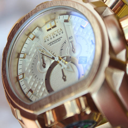 RELOJ INVICTA ZEUS TITANIO DORADO - EDICION LIMITADA